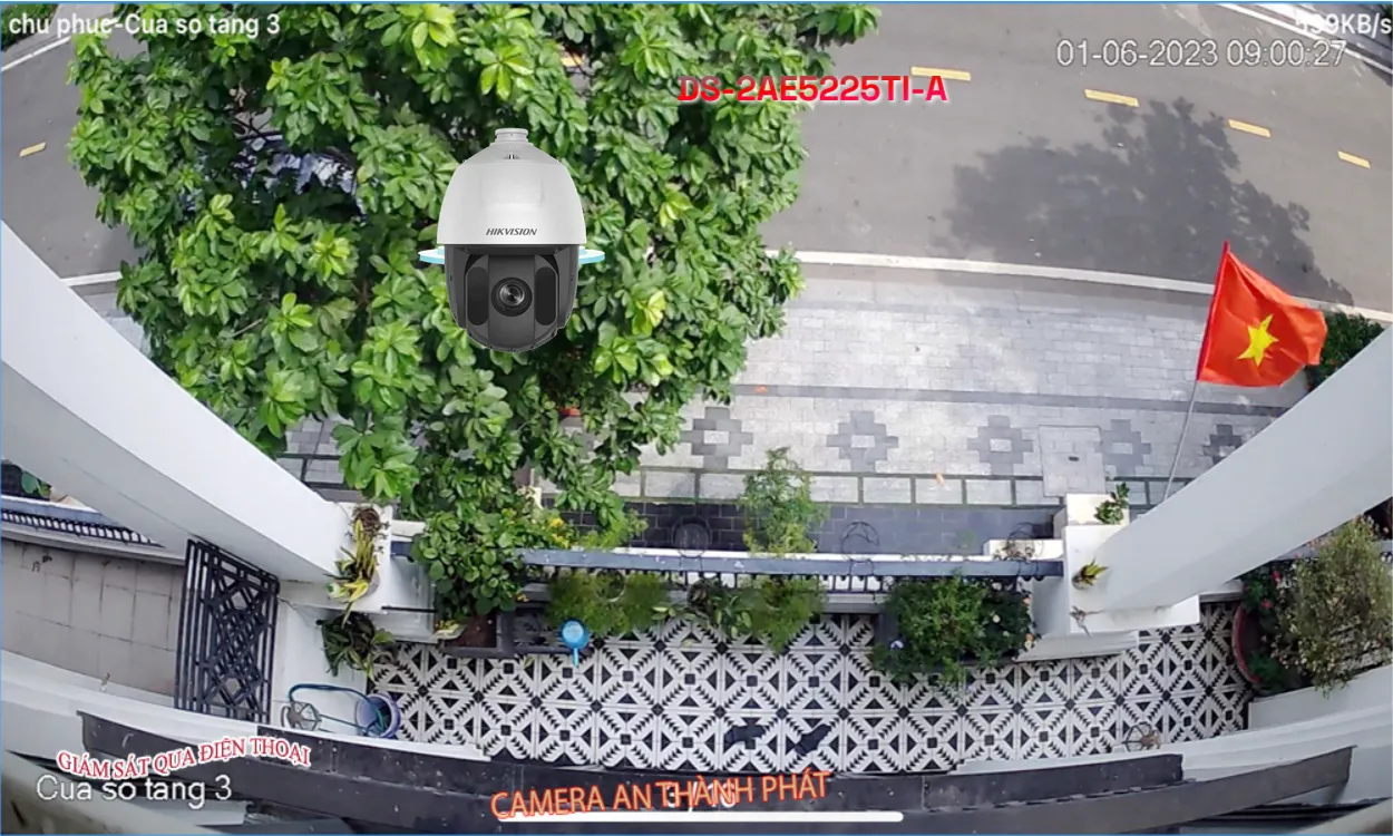 Hikvision DS-2AE5225TI-A Sắc Nét