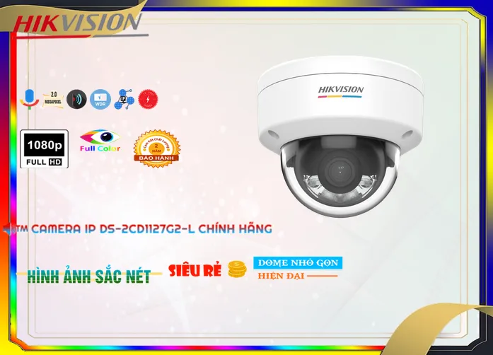 Camera An Ninh Hikvision DS-2CD1127G2-L Camera An Ninh Hikvision DS-2CD1127G2-L