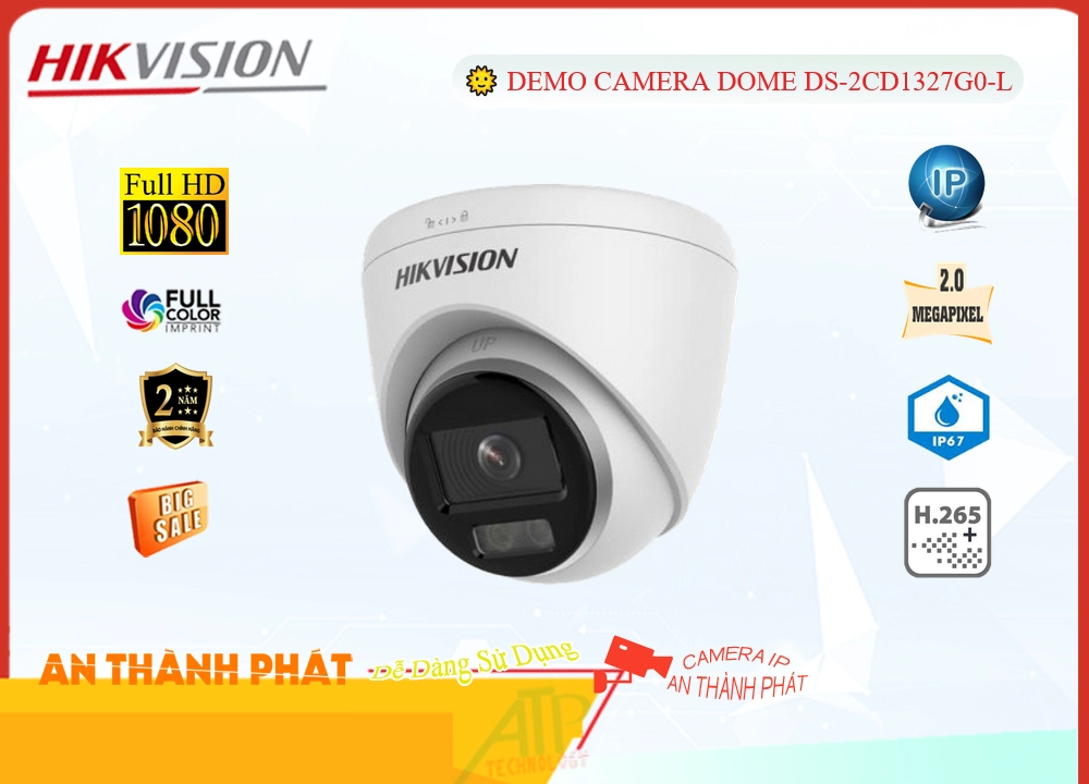 Camera An Ninh Hikvision DS-2CD1327G0-L Giá rẻ Camera An Ninh Hikvision DS-2CD1327G0-L Giá rẻ