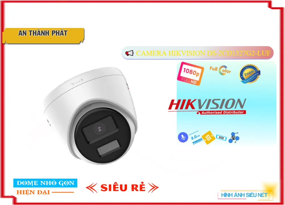 Camera Hikvision DS-2CD1327G2-LUF,thông số  Loại Camera DS-2CD1327G2-LUF,DS-2CD1327G2-LUF Tiết kiệm,chức năng DS-2CD1327G2-LUF 2.0 megapixel ,DS-2CD1327G2-LUF sale mạnh,Giá Bán DS-2CD1327G2-LUF,DS-2CD1327G2-LUF tốt nhất,DS-2CD1327G2-LUF Bán Giá Rẻ,Địa Chỉ Bán DS-2CD1327G2-LUF,Bán giá rẻ DS-2CD1327G2-LUF,DS-2CD1327G2-LUF sale mạnh
