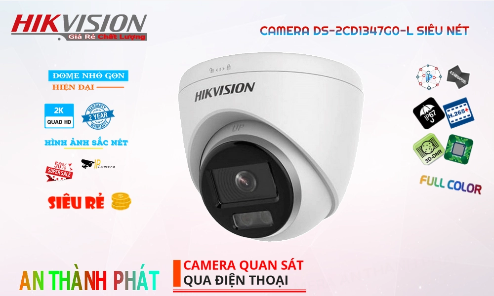 DS-2CD1347G0-L Hình Ảnh Đẹp Hikvision