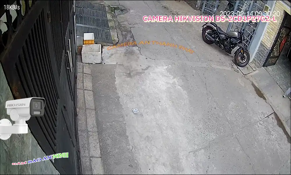 ➠  DS-2CD1P27G2-L sắc nét Hikvision