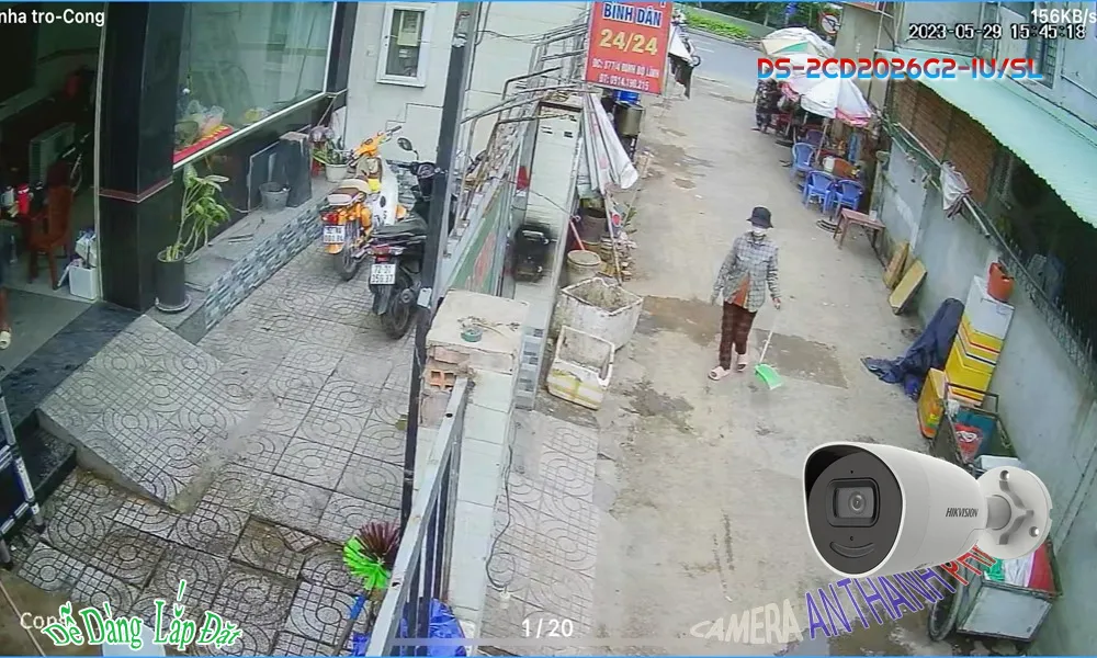 Hikvision DS-2CD2026G2-IU/SL Sắc Nét