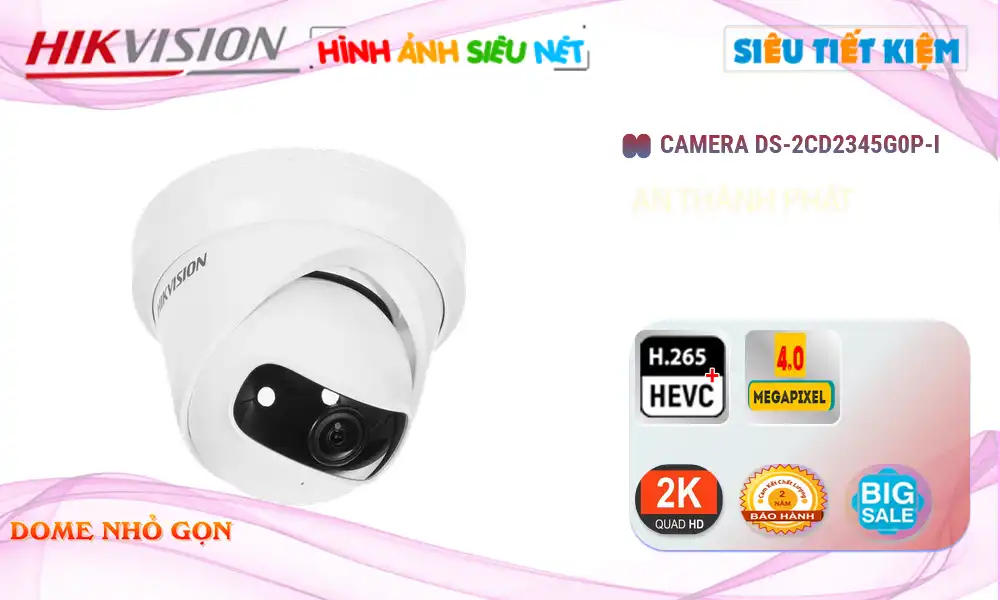 Camera DS-2CD2345G0P-I Hikvision Camera DS-2CD2345G0P-I Hikvision