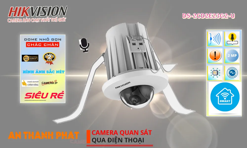 DS-2CD2E23G2-U Hikvision Chất Lượng DS-2CD2E23G2-U Hikvision Chất Lượng