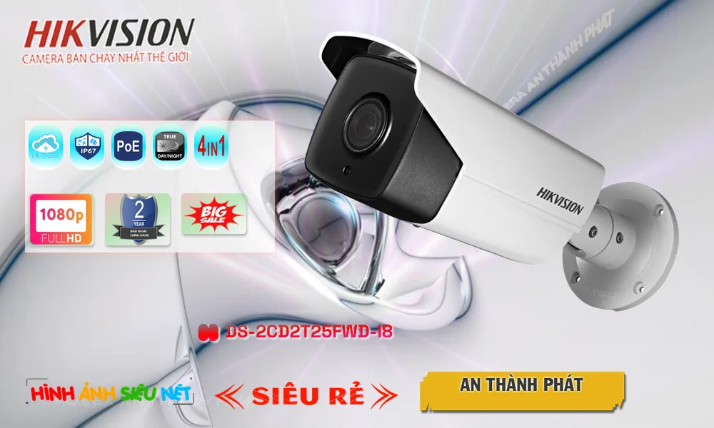 DS-2CD2T25FWD-I8 Camera Hikvision