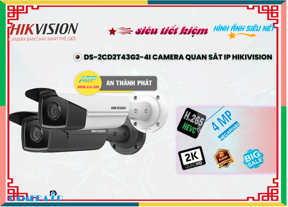 Hikvision DS-2CD2T43G2-4I Hikvision DS-2CD2T43G2-4I