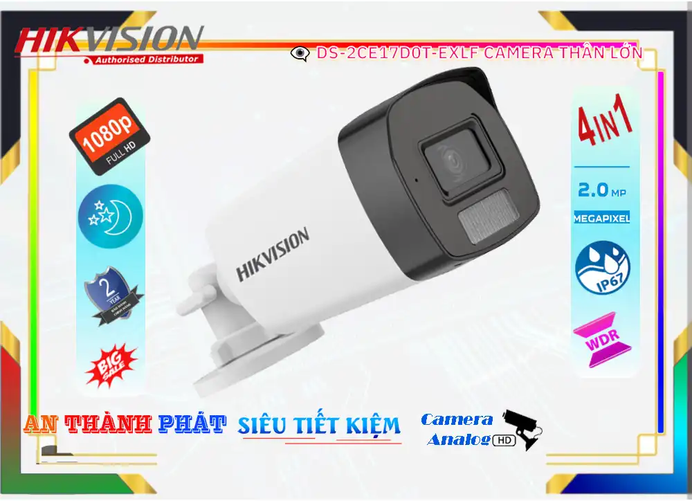 ✪ DS-2CE17D0T-EXLF Hikvision đang khuyến mãi ✪ DS-2CE17D0T-EXLF Hikvision đang khuyến mãi