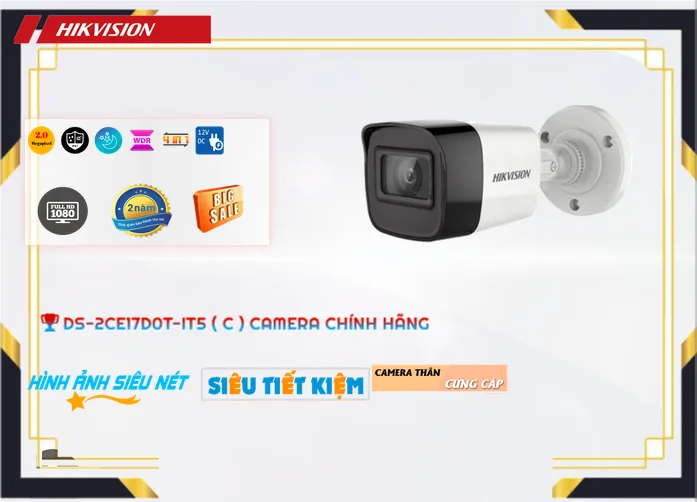 Camera Báo Động DS-2CE17D0T-IT5 (C),Giá Phân Phối DS-2CE17D0T-IT5 (C), Camera An Ninh  DS-2CE17D0T-IT5 (C) Chiết khấu cao,Phân phối rẻ DS-2CE17D0T-IT5 (C),DS-2CE17D0T-IT5 (C) HD  Mới nhất,thông số DS-2CE17D0T-IT5 (C) 2.0 megapixel FULL HD 1080P,DS-2CE17D0T-IT5 (C) Đang giảm giá,tuổi thọ DS-2CE17D0T-IT5 (C),DS-2CE17D0T-IT5 (C) Siêu rẻ,Bán Sỉ DS-2CE17D0T-IT5 (C),cửa hàng bán DS-2CE17D0T-IT5 (C),DS-2CE17D0T-IT5 (C) Giá rẻ nhất,Giá Bán DS-2CE17D0T-IT5 (C),DS-2CE17D0T-IT5 (C) chiết khấu cao,DS-2CE17D0T-IT5 (C) bán rẻ