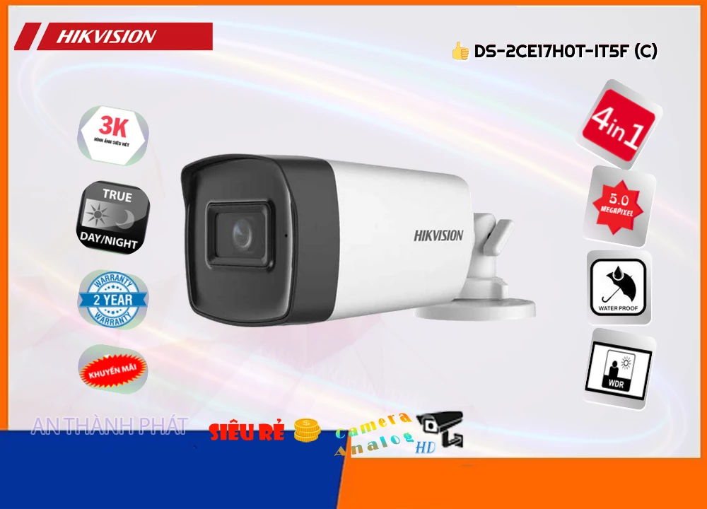Camera Hikvision DS-2CE17H0T-IT5F(C),DS-2CE17H0T-IT5F(C) Chất lượng nhấtDS-2CE17H0T-IT5F(C) Chất Lượng,DS 2CE17H0T IT5F(C),Giá Bán DS-2CE17H0T-IT5F(C) Ultra 4k lite 4.0 MP ,Địa Chỉ Bán  Camera Giá re DS-2CE17H0T-IT5F(C),DS-2CE17H0T-IT5F(C) Chất lượng nhất,DS-2CE17H0T-IT5F(C) Chất Lượng,Bán Giá ,Giá buôn DS-2CE17H0T-IT5F(C)