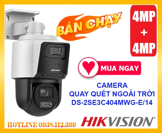 camera quan sát DS-2SE3C404MWG-E/14, camera hikvision DS-2SE3C404MWG-E/14, camera chính hãng DS-2SE3C404MWG-E/14, camera DS-2SE3C404MWG-E/14 giá rẻ, lắp đặt camera DS-2SE3C404MWG-E/14, camera ống kính kép DS-2SE3C404MWG-E/14