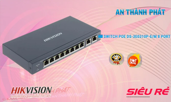 DS-3E0310P-E/M Thiết Bị Mạng