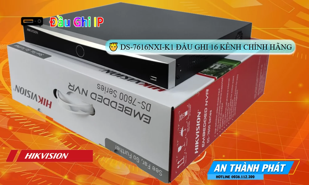 Đầu Thu DS-7616NXI-K1 Hikvision