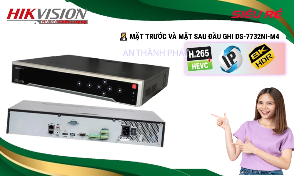 DS-7732NI-M4 Đầu Ghi Hình Đang giảm giá DS-7732NI-M4 Đầu Ghi Hình Đang giảm giá