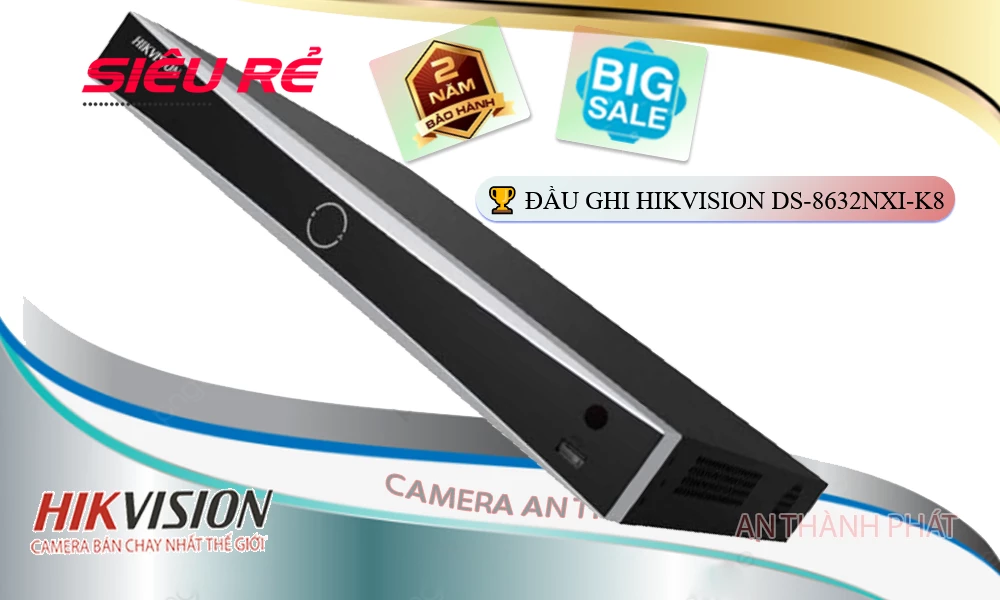 Hikvision DS-8632NXI-K8 Sắc Nét Hikvision DS-8632NXI-K8 Sắc Nét