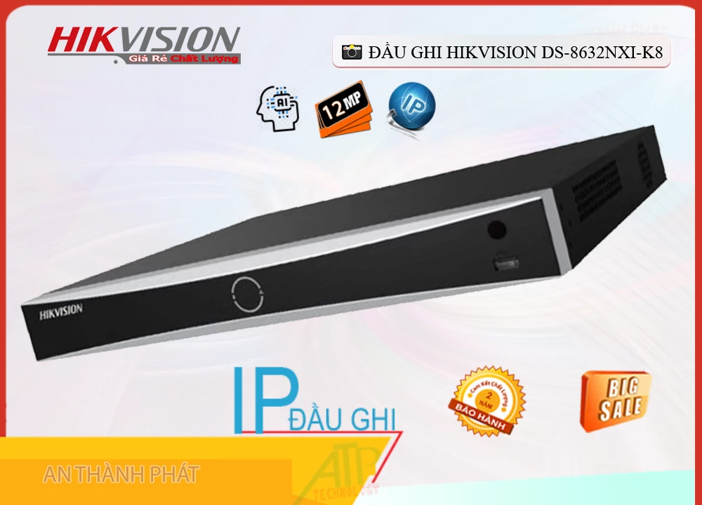 Hikvision DS-8632NXI-K8 Sắc Nét Hikvision DS-8632NXI-K8 Sắc Nét
