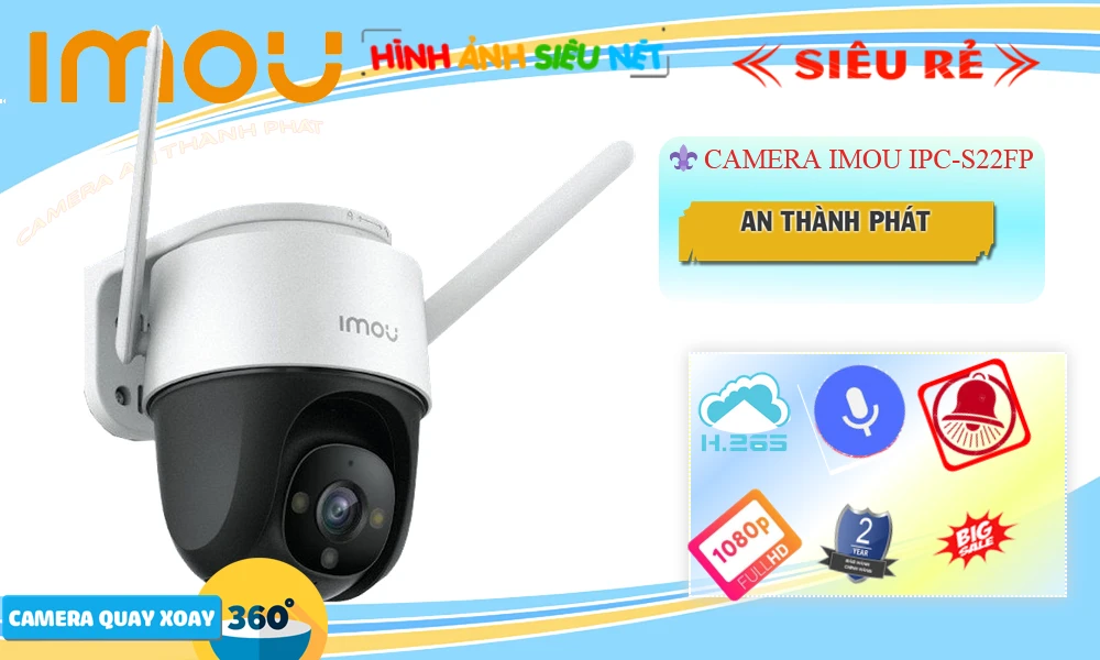 IPC-S22FP Camera Wifi Imou