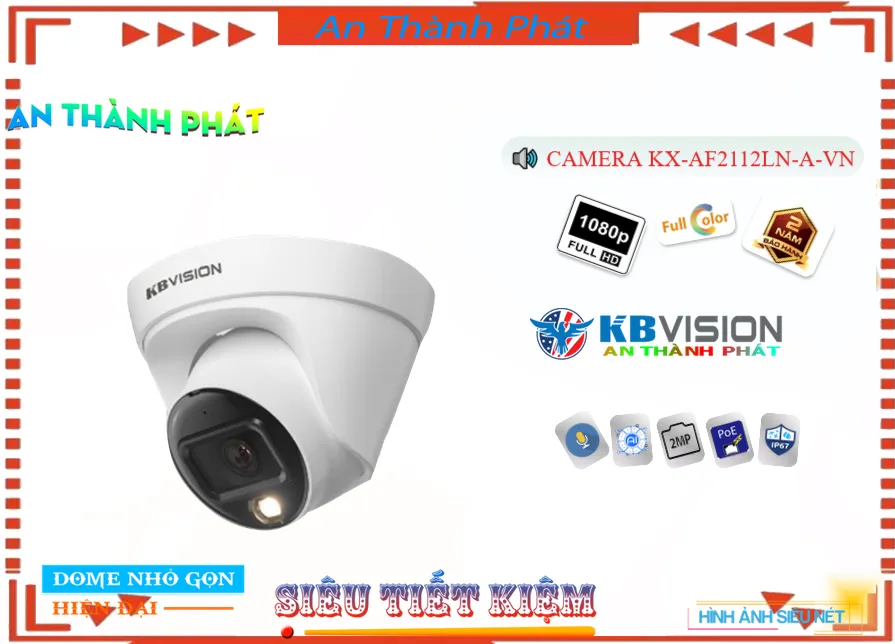 Camera Kbvision KX-AF2112LN-A-VN Camera Kbvision KX-AF2112LN-A-VN