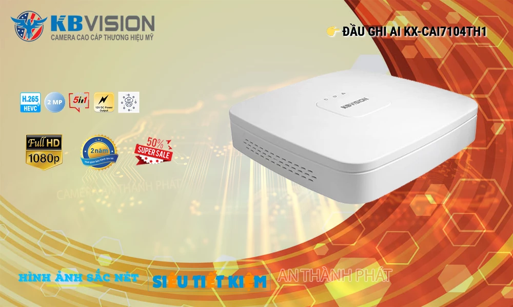 Đầu Thu KTS KBvision KX-CAi7104TH1 Giá rẻ Đầu Thu KTS KBvision KX-CAi7104TH1 Giá rẻ