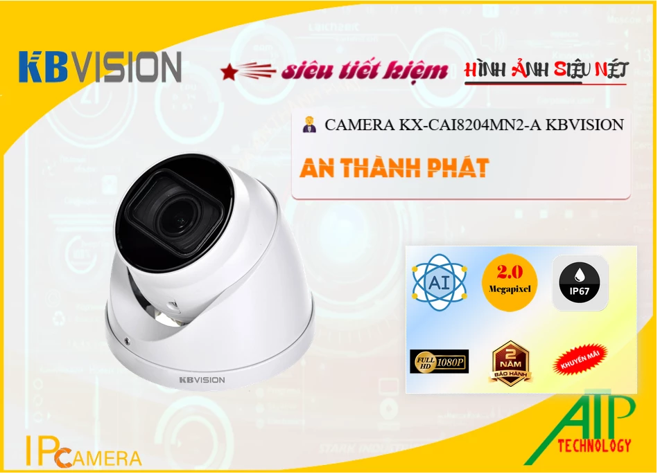 KBvision KX-CAi8204MN2-A Sắc Nét ✪ KBvision KX-CAi8204MN2-A Sắc Nét ✪