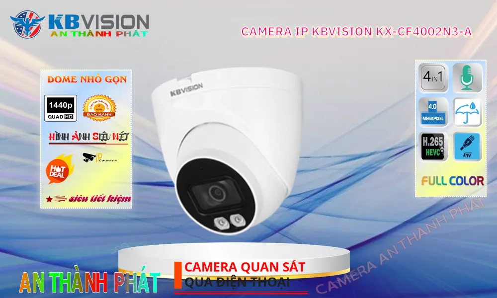 KX-CF4002N3-A Camera Chất Lượng KBvision KX-CF4002N3-A Camera Chất Lượng KBvision