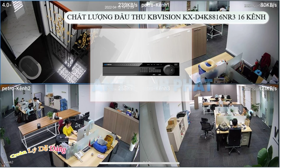 Đầu Thu KTS KBvision KX-D4K8816NR3 Chức Năng Cao Cấp Đầu Thu KTS KBvision KX-D4K8816NR3 Chức Năng Cao Cấp