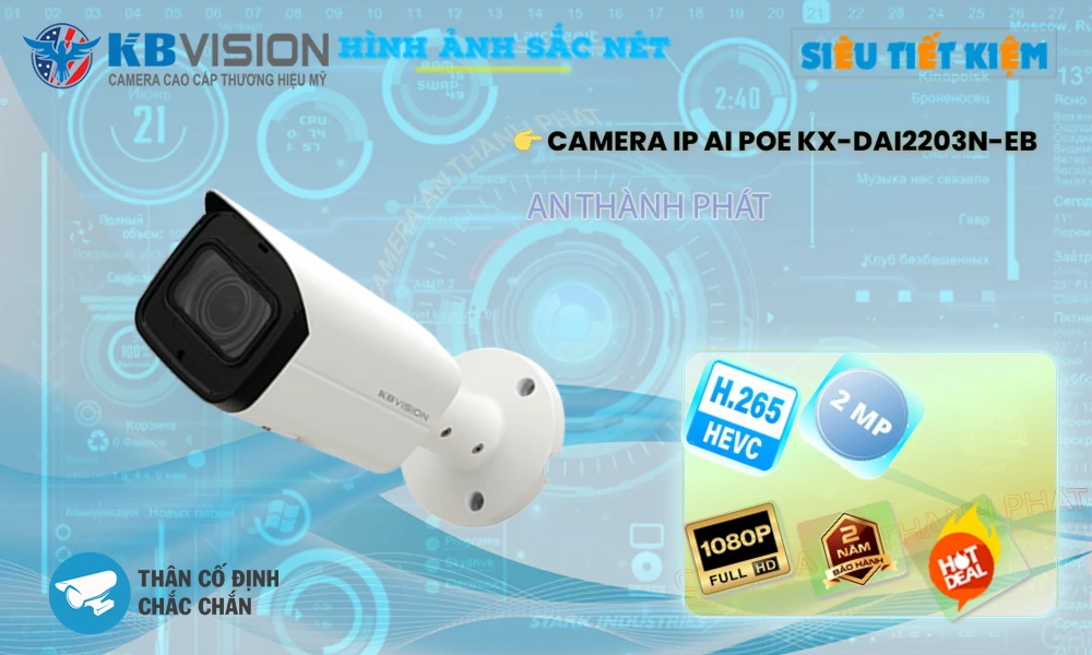 KX-DAi2203N-EB Camera Giám Sát KX-DAi2203N-EB Camera Giám Sát