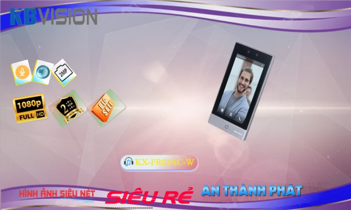 Máy Chấm Công KBvision KX-FR03AC-W Máy Chấm Công KBvision KX-FR03AC-W