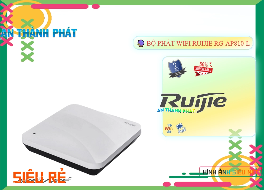 Hãng Ruijie RG-AP810-L Modum Mạng Hãng Ruijie RG-AP810-L Modum Mạng