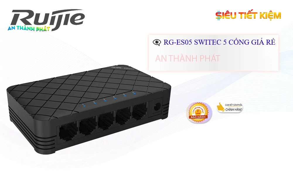 Hãng Ruijie RG-ES05 Switch chia mạng Hãng Ruijie RG-ES05 Switch chia mạng