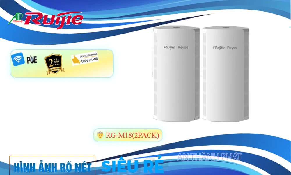 Thiết Bị Mạng Ruijie RG-M18(2PACK)