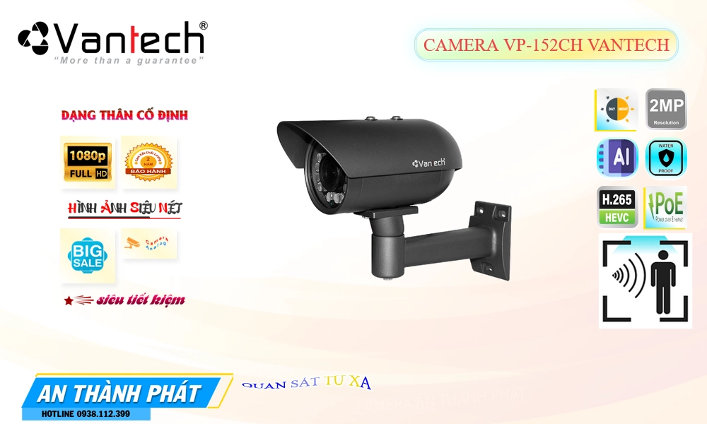 ✔️ VP-152CH Công Nghệ POE VanTech Thiết kế Đẹp ✔️ VP-152CH Công Nghệ POE VanTech Thiết kế Đẹp