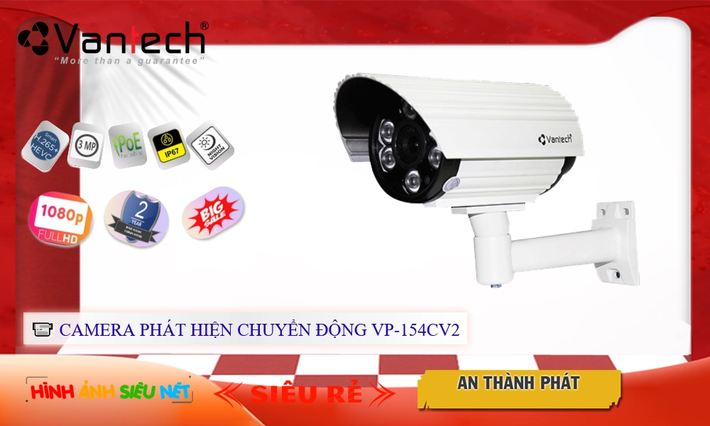 Camera An Ninh VanTech VP-154CV2 Giá tốt Camera An Ninh VanTech VP-154CV2 Giá tốt