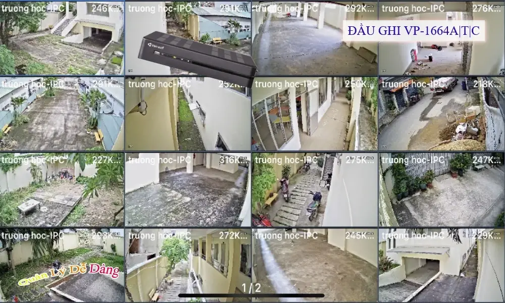 Đầu ghi VanTech VP-1664A|T|C Mẫu Đẹp ✲ Đầu ghi VanTech VP-1664A|T|C Mẫu Đẹp ✲