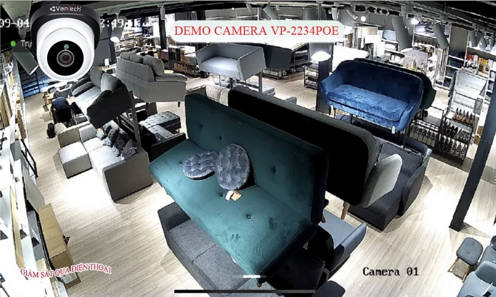 VP-2234POE Camera An Ninh Chi phí phù hợp