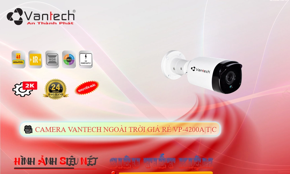 Camera VanTech HD VP-4200A|T|C