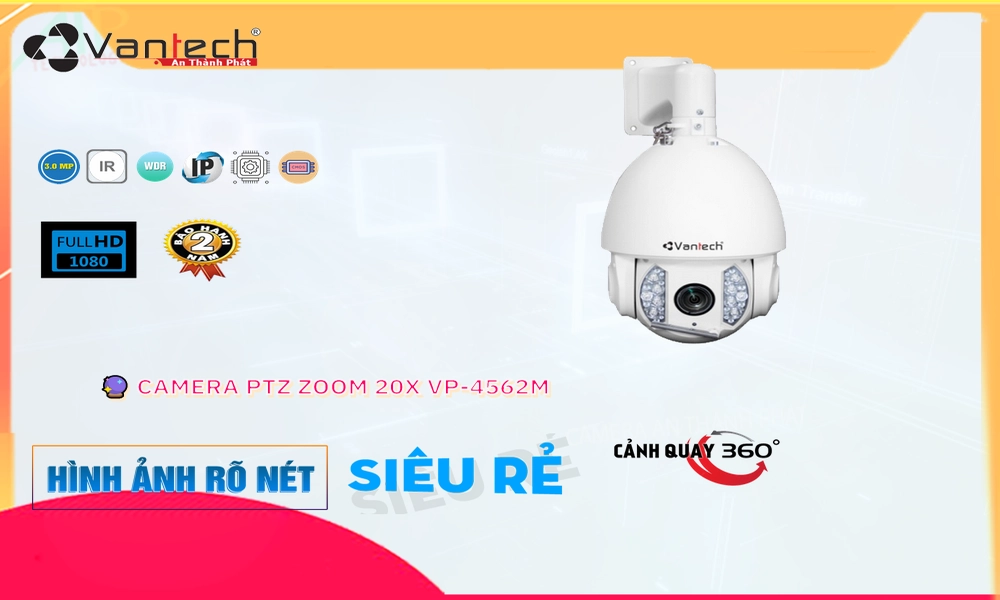 VP-4562M Camera HD Anlog VanTech Giá tốt ✲ VP-4562M Camera HD Anlog VanTech Giá tốt ✲