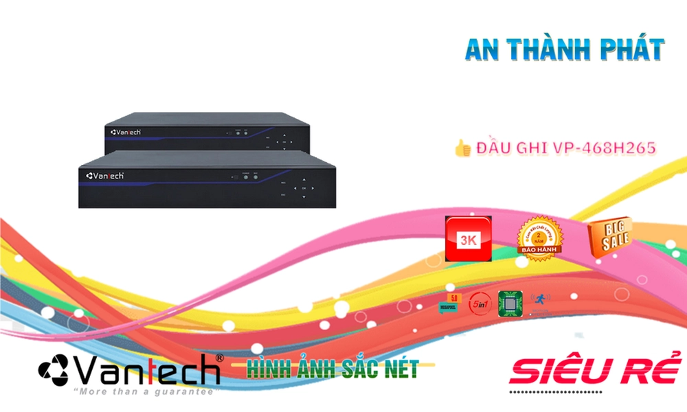 ❇  VP-468H265Thiết Bị Ghi Hình đang khuyến mãi VanTech
