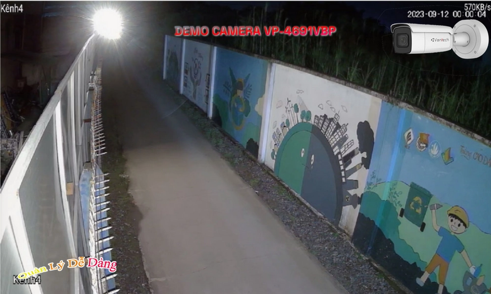 VP-4691VBP Camera Cấp Nguồ Qua Dây Mạng VanTech Giá tốt VP-4691VBP Camera Cấp Nguồ Qua Dây Mạng VanTech Giá tốt