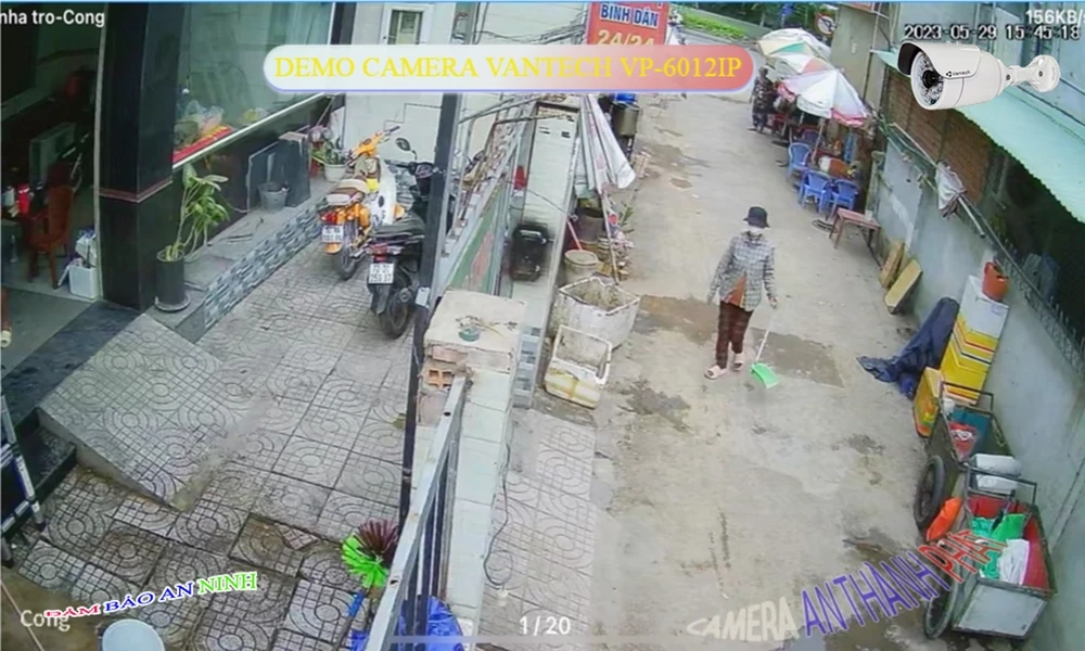 Camera VanTech VP-6012IP Tiết Kiệm Camera VanTech VP-6012IP Tiết Kiệm