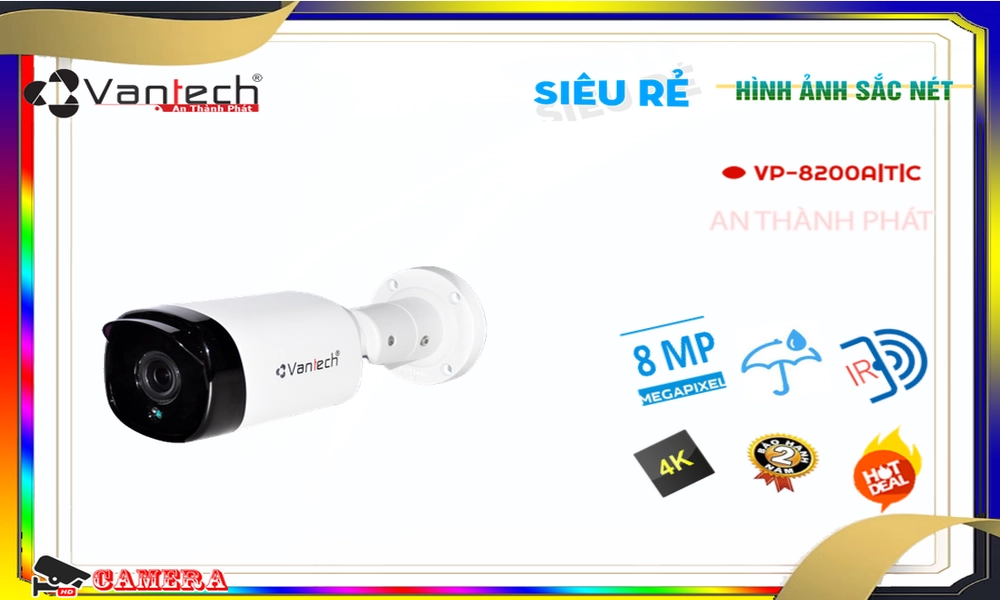 Camera VP-8200A|T|C VanTech Giá rẻ Camera VP-8200A|T|C VanTech Giá rẻ