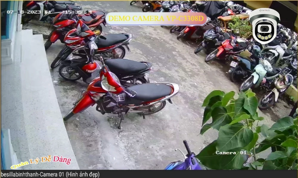 Camera Cấp Nguồ Qua Dây Mạng VP-C3308D VanTech Camera Cấp Nguồ Qua Dây Mạng VP-C3308D VanTech