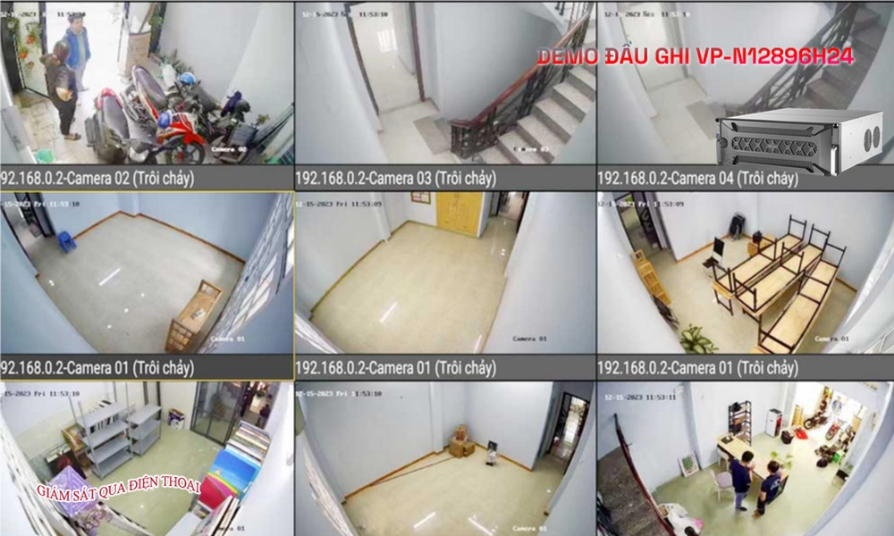 👉 Đầu ghi VanTech VP-N12896H24 Mẫu Đẹp