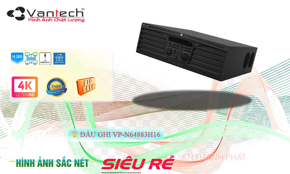 VP-N64883H16 Đầu Ghi VanTech