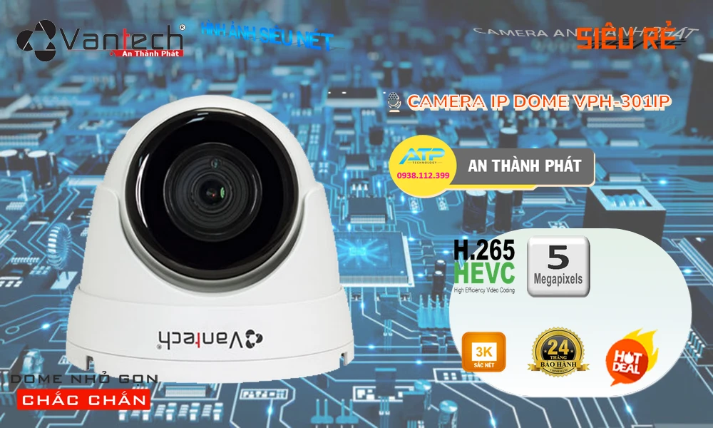 Camera VPH-301IP Công Nghệ Mới Camera VPH-301IP Công Nghệ Mới