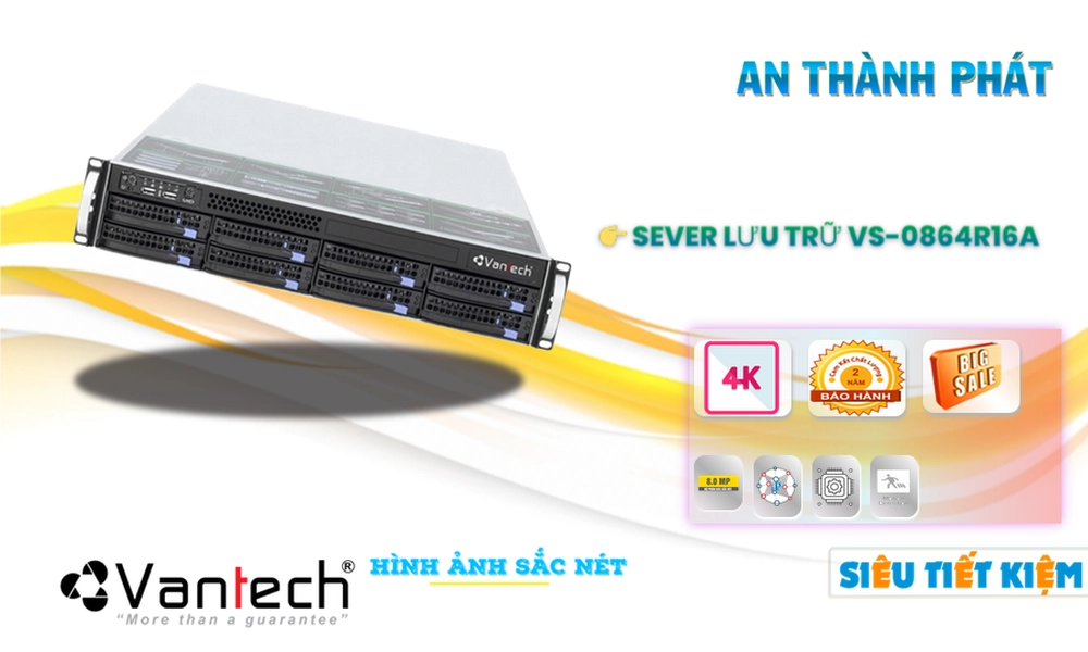 Đầu Thu VanTech VS-0864R16A Đầu Thu VanTech VS-0864R16A