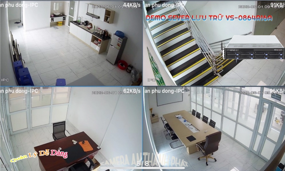 Đầu Thu VanTech VS-0864R16A Đầu Thu VanTech VS-0864R16A