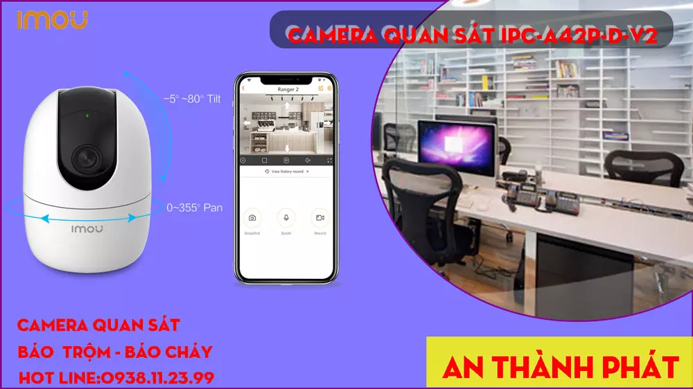 Lắp Camera Xoay 360 Độ Giá Rẻ