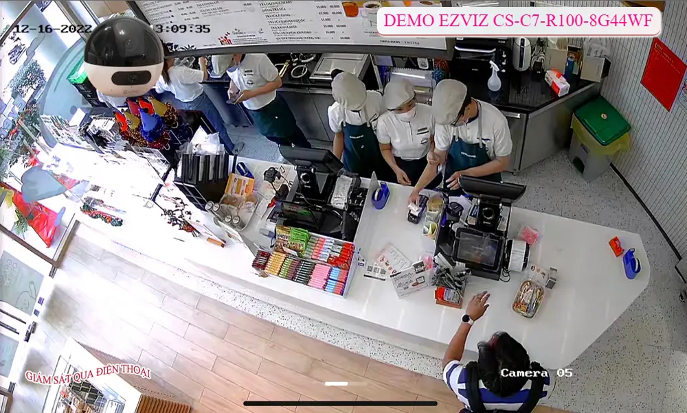 Camera Wifi Ezviz CS-C7-R100-8G44WF Camera Wifi Ezviz CS-C7-R100-8G44WF