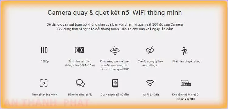 Camera EZVIZ CS TY2 B0 1G2WF